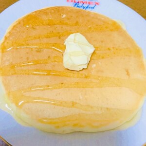 卵なしで！ホットケーキできちゃった♪